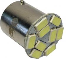 Автосвет Nord-Yada Светодиод size 5630 24 В, G18.5 9SMD R10W BA15s белый 0.6W 85 Лм, 2 шт в упаковке 908459