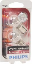 Автосвет Philips 13499B2_к-кт ламп сигнальных Standard! 2 шт. 24V 21/5W BAY15d\ 13499B2