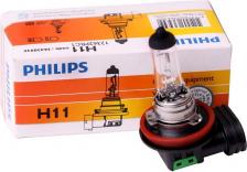 Автосвет Philips Автолампа H11 55 PGJ19-2+30% 12V /1/10/50