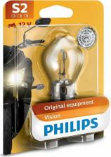 Автосвет Philips Лампа накаливания автомобильная цоколь ba20d 12В 15Вт 12728