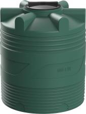 Бак Polimer Group Емкость V-500 500 л пластиковая с крышкой зеленая