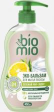 Бытовая химия BioMio Эко-бальзам для мытья посуды зеленый чай-юдзу