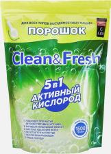 Бытовая химия Clean&Fresh Порошок для ПММ, 1000 г