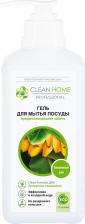 Бытовая химия Clean Home Гель для мытья посуды Банановый рай с дозатором 1 л