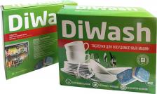 Бытовая химия DiWash Таблетки для посудомоечных машин 30 штук