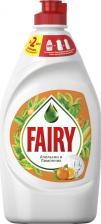 Бытовая химия Fairy Средство для мытья посуды 450 мл, Апельсин и лимонник 0001009557