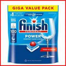 Бытовая химия Finish Таблетки для посудомоечной машины Power All In One 100 штук