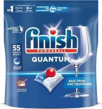Бытовая химия Finish Таблетки для посудомоечной машины Powerball Quantum 55 шт