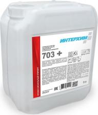 Бытовая химия Интерхим Усиленное средство очистки поверхностей в санитарных помещениях 703 PLUS 5 л ih70450