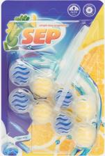 Бытовая химия Laboratory Katrin Чистящее средство для унитаза SEP, подвесной блок Цитрусовая волна 2 шт * 50 г