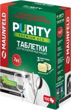 Бытовая химия Maunfeld Таблетки для посудомоечных машин Purity Premium ECO all in 1 MDT100PE