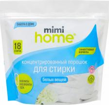 Бытовая химия Mimi Home Порошок концентированный для стирки белых вещей 450 г