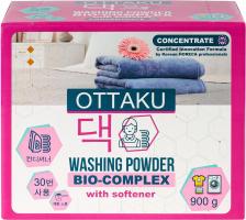 Бытовая химия Ottaku Стиральный порошок концентрированный универсальный Bio-Complex с кондиционером, 0,9 кг