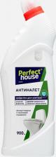 Бытовая химия Perfect House Чистящий гель для унитаза от ржавчины и сложных загрязнений Антиналет, 900 мл