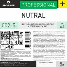Бытовая химия Pro-Brite Моющее средство с дезинфицирующим эффектом Nutral 5 л (концентрат)