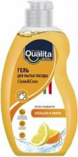 Бытовая химия Qualita Средство для мытья посуды Lemon&Orange 500 мл 4600999039126