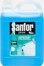 Бытовая химия Sanfor средство чистящее для ванн Акрилайт, 5 л