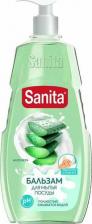 Бытовая химия Sanita Бальзам для мытья посуды, Pure Алоэ Вера, 450 гр