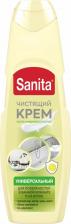 Бытовая химия Sanita Средство чистящее ". Универсал крем", сила лимона, 600 мл