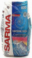 Бытовая химия Sarma Порошок для стирки active горная свежесть 800 г