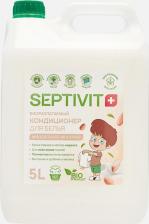 Бытовая химия Septivit концентрированный кондиционер-ополаскиватель для белья Natural care, 5 л, 5 кг, 1 шт
