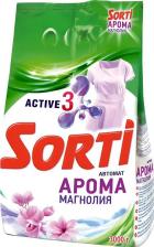 Бытовая химия Sorti Порошок для машинной стирки ". Арома Магнолия", 6 кг