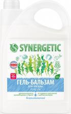 Бытовая химия Synergetic Гель-бальзам для мытья посуды и детских игрушек Pure 0% 3.5л