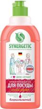Бытовая химия Synergetic Гель для мытья посуды Гранат, 0.5 л