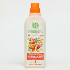 Бытовая химия Synergetic Концентрированный кондиционер для белья Цветущий апельсин и роза, 750 мл