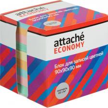 Блокнот Attache Блок для записей 90x90x90 мм разноцветный (плотность 65 г/кв.м) 4670072020488