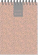 Блокнот Attache Блокнот Fleur Коралл A6 60 листов разноцветный в точку на спирали