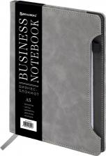 Блокнот Brauberg Бизнес-блокнот Perfect выполнен в оригинальном стиле. Подойдет каждому современному человеку для ведения различного рода записей. Твердая обложка 4606224465418