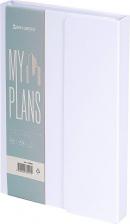 Блокнот Brauberg Ежедневник недатированный А5 138х213 мм "Towny", под кожу, 160 л., магнитный клапан, белый, 114459