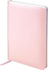 Блокнот Brauberg Ежедневник недатированный А5 "Profile", балакрон, 136 л., светло-розовый, 111661