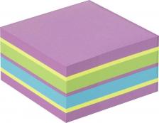 Блокнот Kores Стикеры Cubo 75х75 мм неоновые 4 цвета (1 блок, 450 листов)