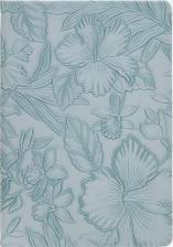 Блокнот Listoff Ежедневник "Garden", недатированный, А5, кожаный, твердый переплет