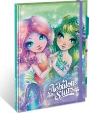 Блокнот Nebulous Stars Серия: Coralia. Блокнот в жестком переплете, на резинке, с гелевой ручкой, 11579-2_NSDA