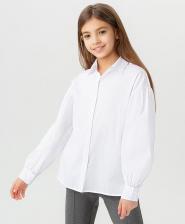 Блуза для девочки Button Blue Блузка белая (134)