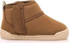 Ботиночки для малышей Mustang Детские кожаные ботинки с безопасной подошвой, коричневый