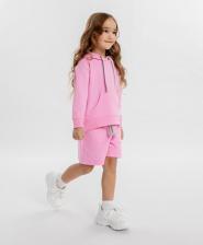 Бриджи, шорты для девочки Button Blue Шорты детские 124BBGMB54011200, розовый, 98