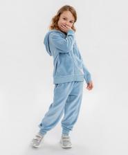 Брюки, леггинсы для девочки Button Blue Брюки 124BBGMC56043900, голубой, 122