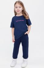Брюки, леггинсы для девочки Button Blue Брюки детские 122BBGB56011000 синий р.98