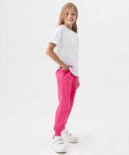 Брюки, леггинсы для девочки Button Blue Брюки детские 222BBGB56011200 цв. розовый р. 152