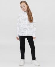 Брюки, леггинсы для девочки Button Blue Брюки детские 222BBGS56020800 цв. черный р. 164