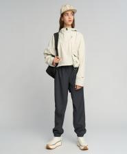 Брюки, леггинсы для девочки Button Blue Брюки джоггеры серые (158)