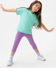 Брюки, леггинсы для девочки Button Blue Леггинсы детские 123BBGMC13073100, фиолетовый, 116