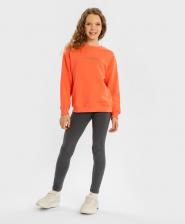 Брюки, леггинсы для девочки Button Blue Лосины с поясом на резинке серые для девочки, 104, 224BBGB1301