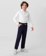 Брюки, штаны для мальчика Button Blue Брюки классические темно-синие 223BBBS63011000, 134