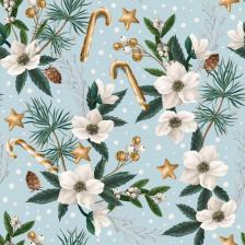 Бумажные полотенца Bulgaree Green Салфетки бумажные Рождественская сказка 3 слоя 33Х33 см