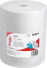 Бумажные полотенца Kimberly-Clark Нетканый протирочный материал Wypall X60 белый (650 листов в упаковке)